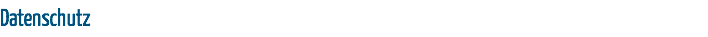 Datenschutz